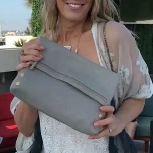 Hammitt VIP LARGE taupe color leather bag